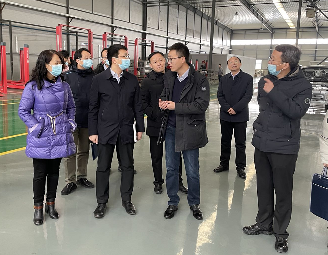 【工作动态】省工信厅入企服务组走进圆梦钱包汽车