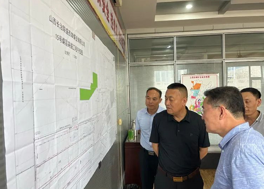 联盛公司总经理宋建明到西掌煤业领导工作