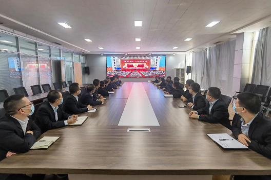 始终跟党走 奋进新征程——联盛公司党总支及各支部组织旁观大会盛况