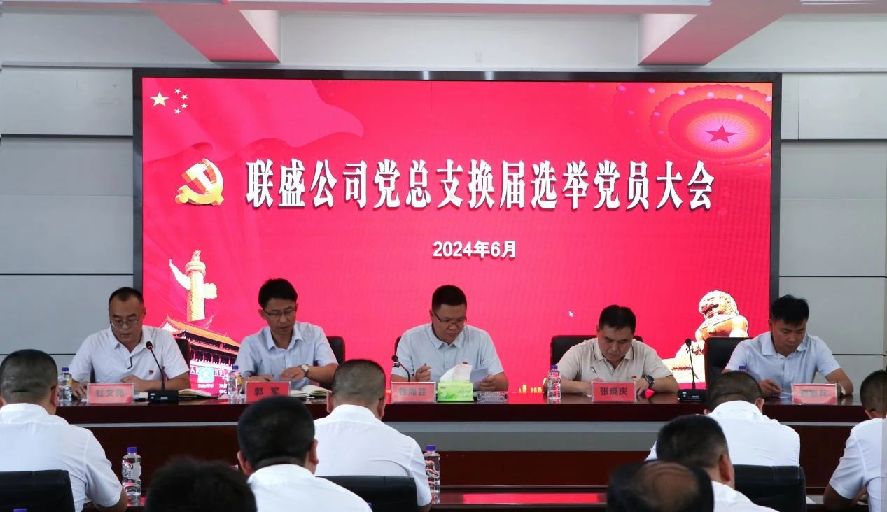 薪火相传振兴航——联盛公司党总支换届选举党员大会圆满实现
