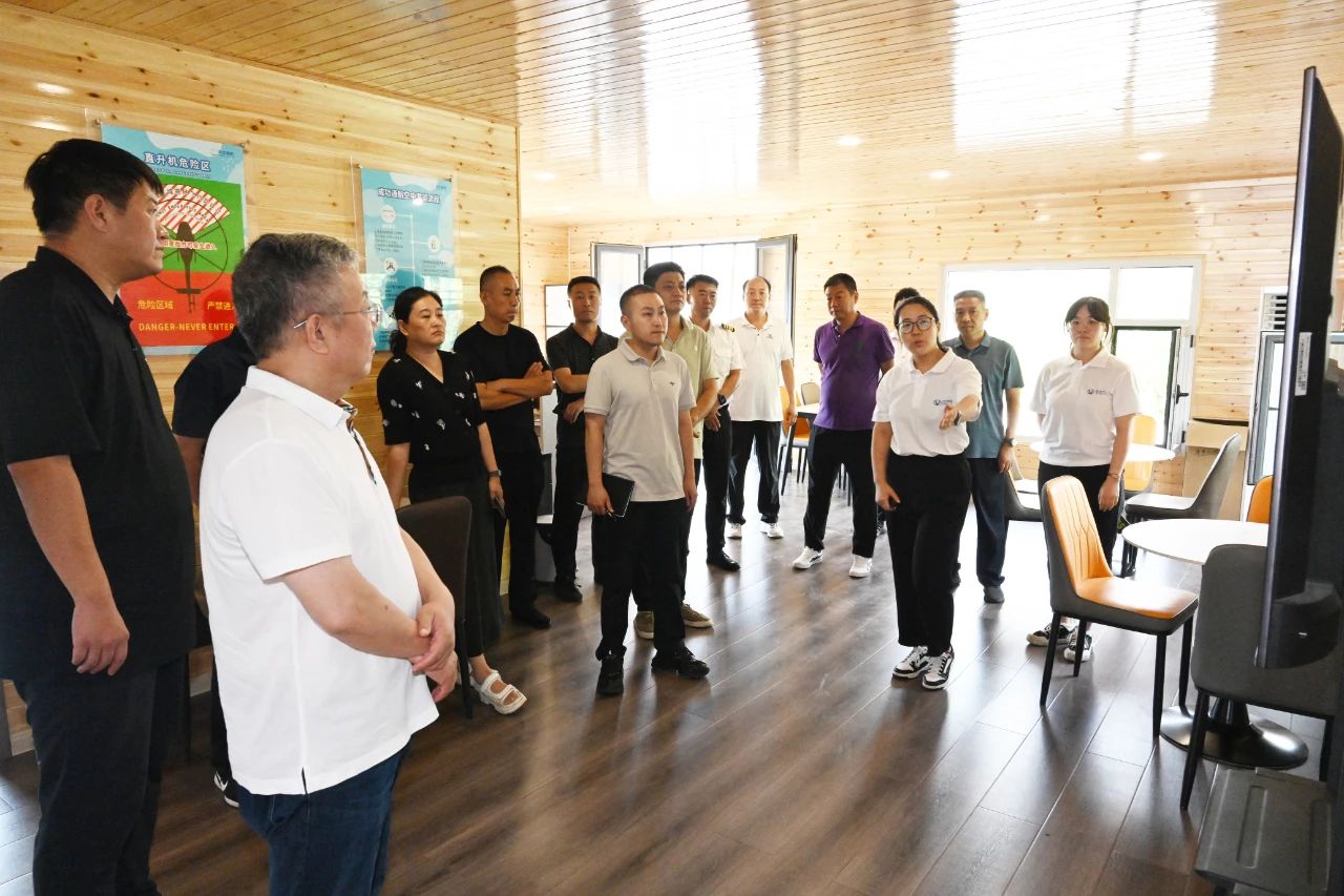 山西省通航办郝烽一行莅临圆梦钱包通航进行专项督导查抄